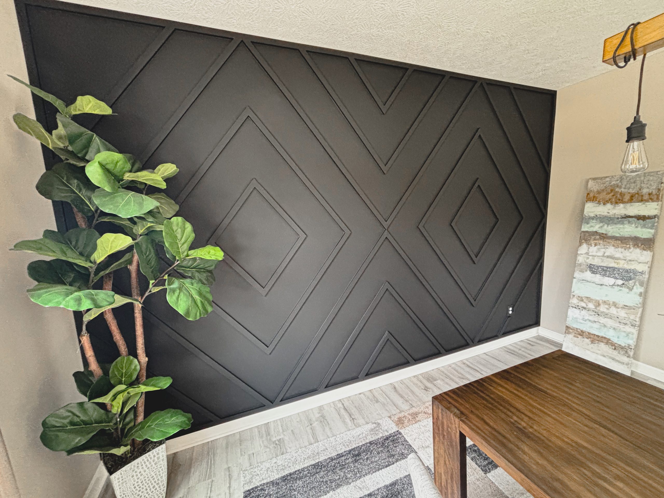 image of accent wall installed by robeko