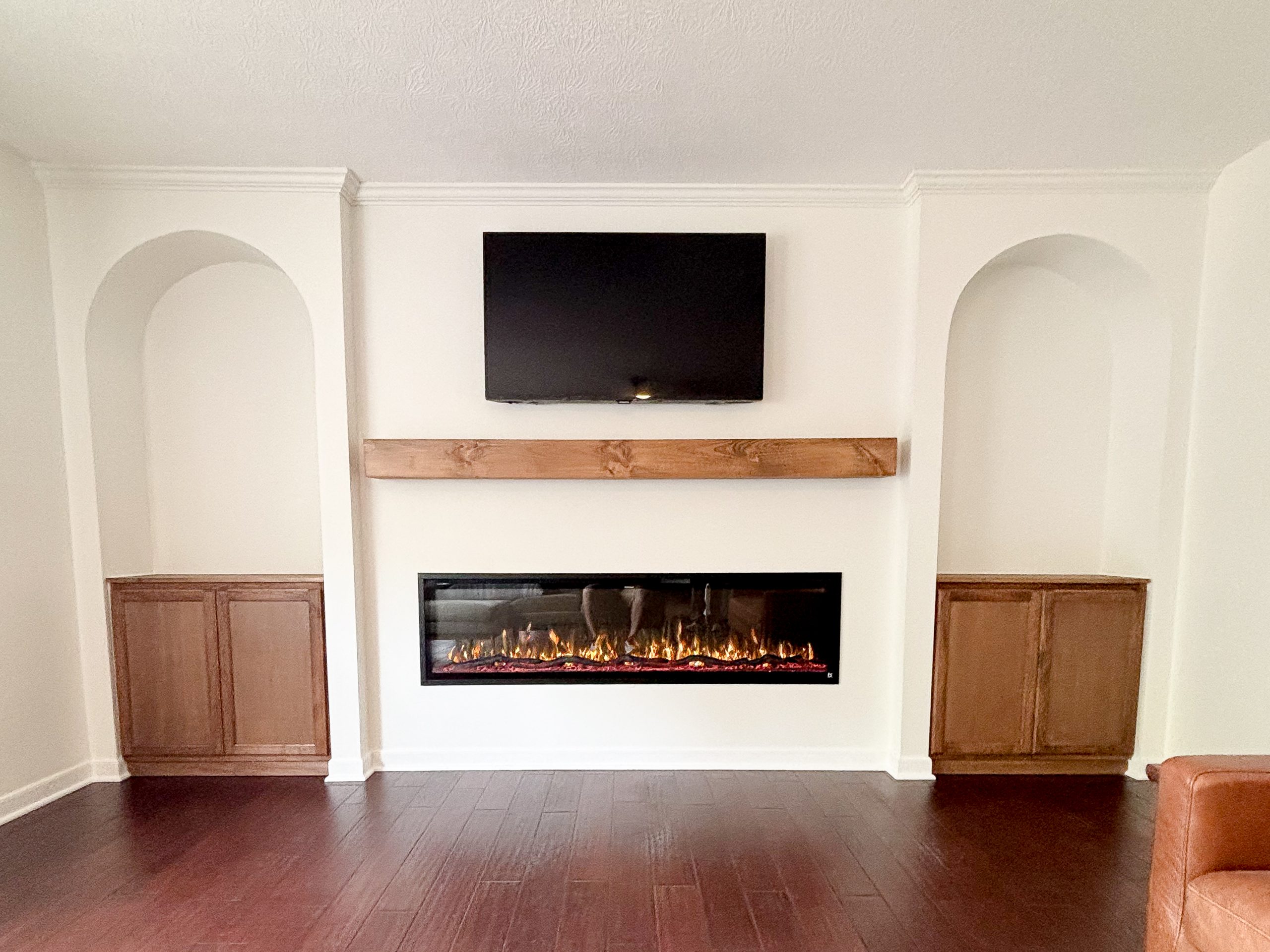 image of custom feature wall